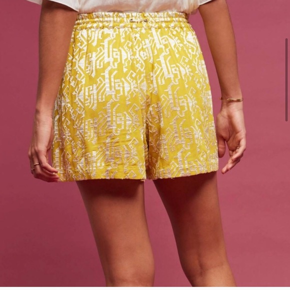Anthropologie Elevenses Melora Embroidered Shorts - Picture 3 of 6
